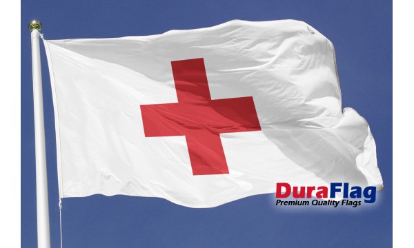DuraFlag® Red Cross Premium Quality Flag